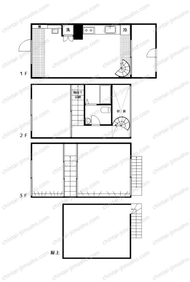 Villa Liana／ヴィラリアナの間取図
