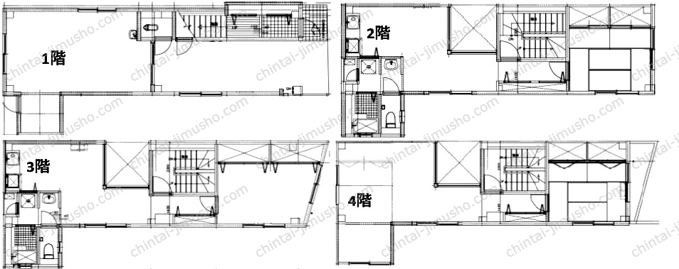 Axi浅草橋ビルの間取図