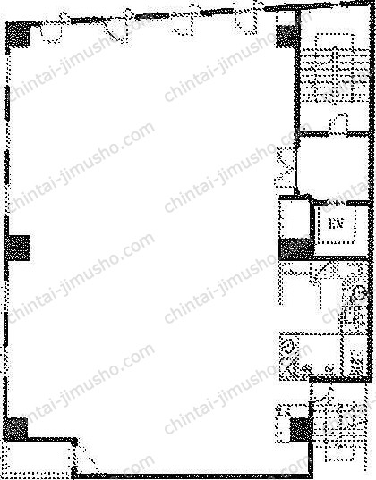SF銀座ビルの間取図