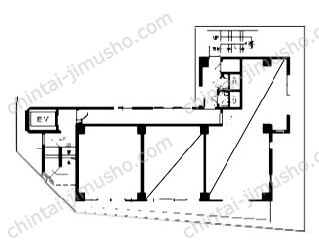 白バラビルの間取図