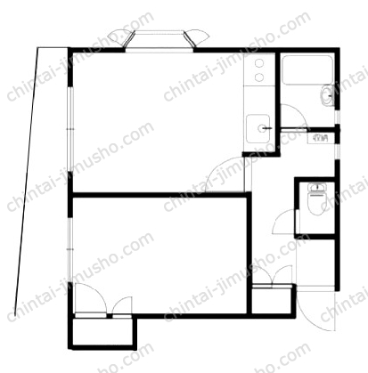 佐藤アパートの間取図