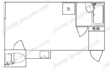 山形屋ビルの間取図