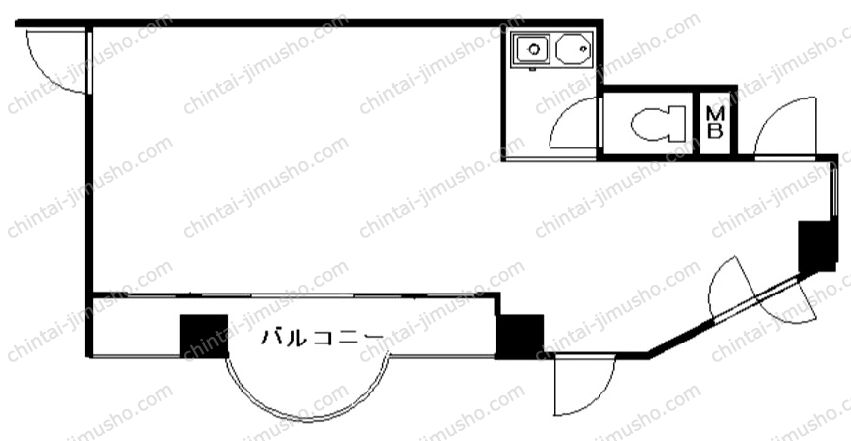 TOYAビルの間取図