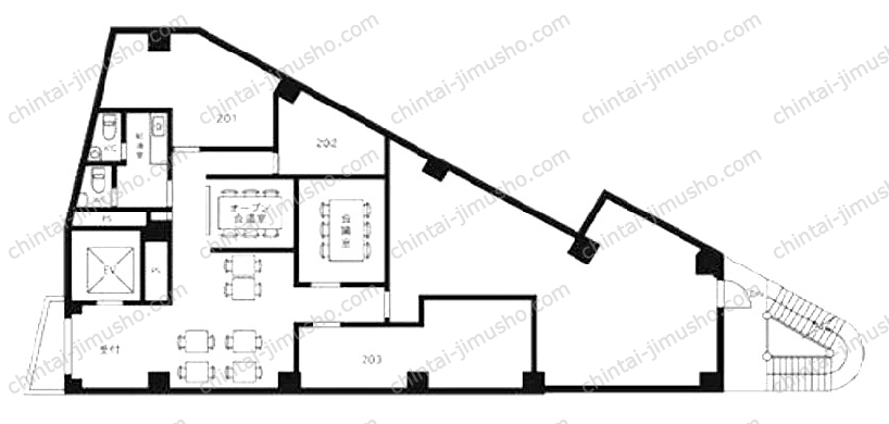 南麻布セントレ／PLAZA M’s 南麻布の間取図