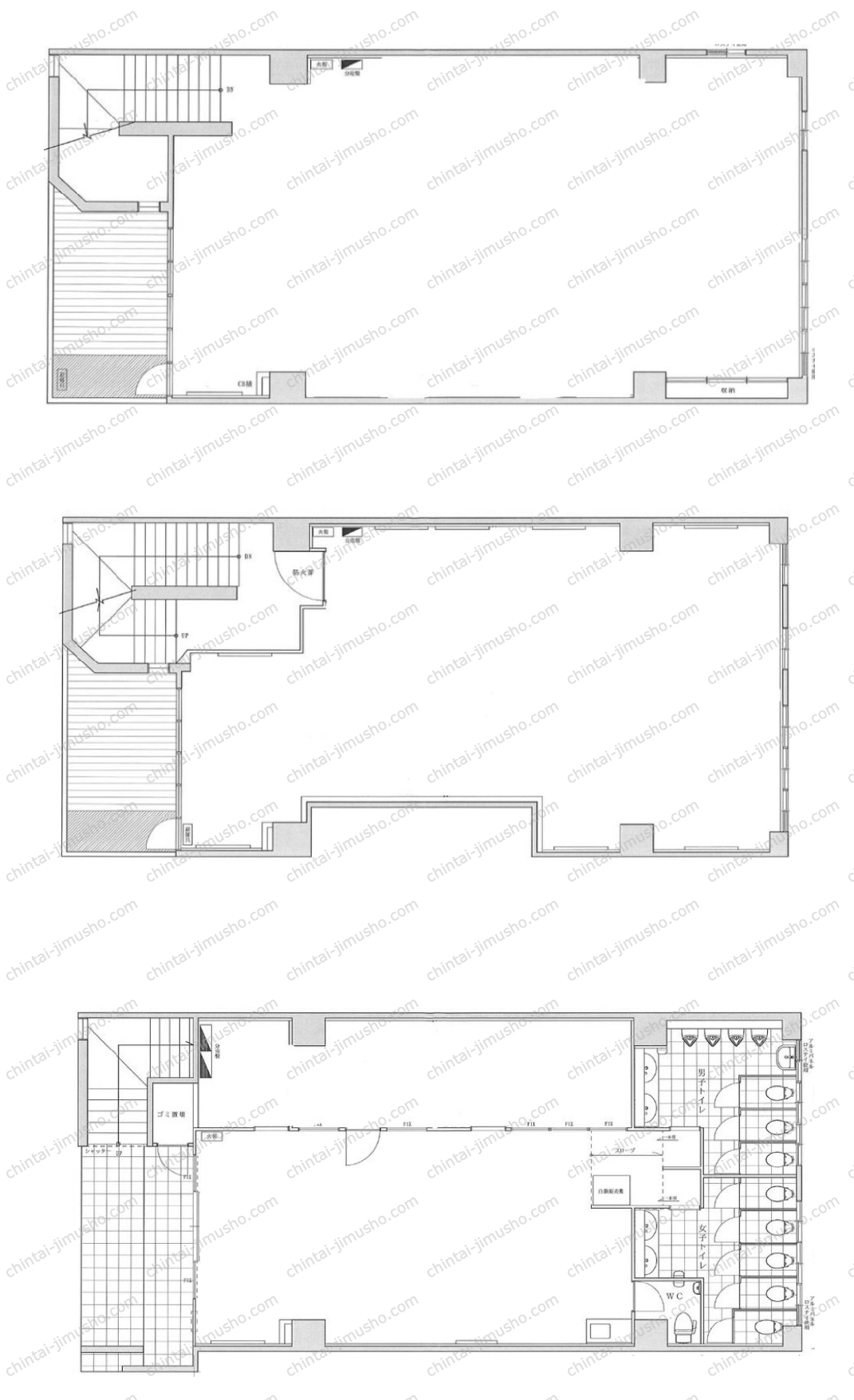 東言ビルの間取図