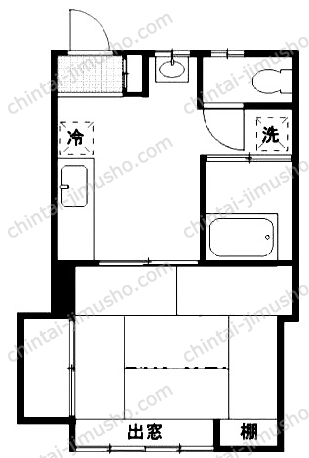 コーポ原田の間取図