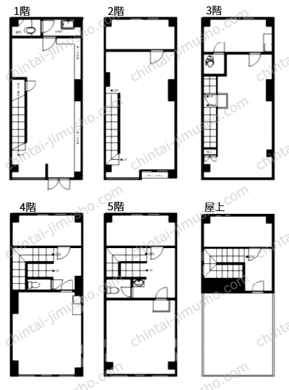 （仮称）北村企業ビル2の間取図