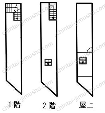 （仮称）神田錦町1丁目貸店舗事務所の間取図