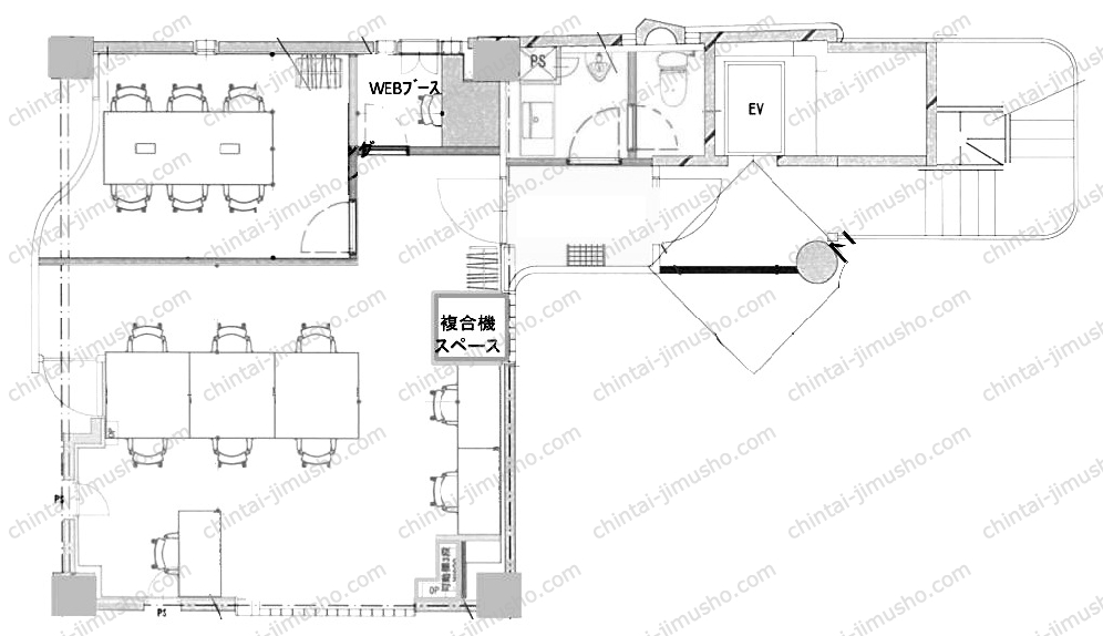 RKビルの間取図