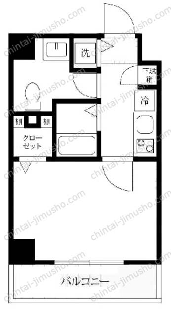 DelCCS南池袋の間取図