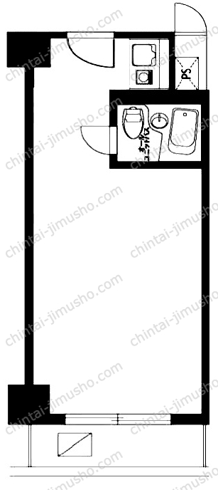 六本木ダイヤハイツの間取図