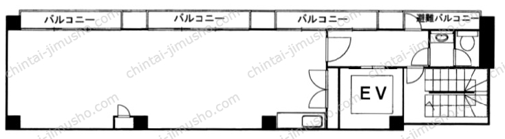 池袋ツルミビルの間取図