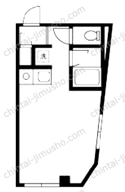 竹内ビルの間取図