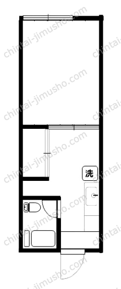 穂波ハイツの間取図