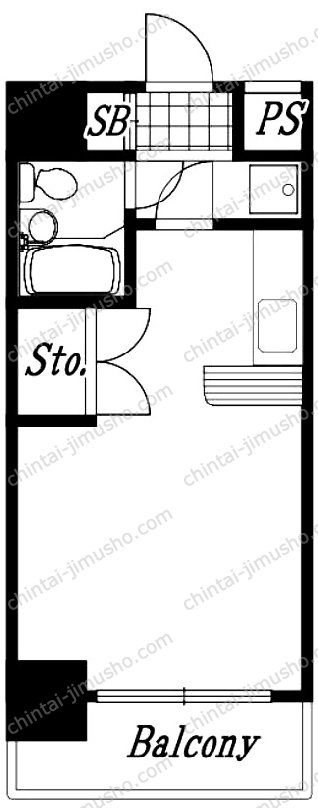 T's garden南柏の間取図