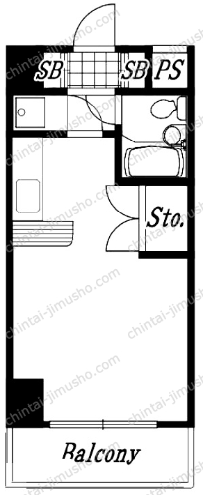 T's garden南柏の間取図