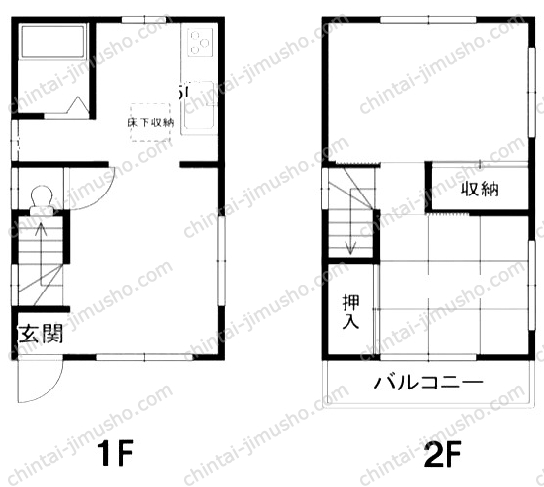 レミール貸事務所の間取図