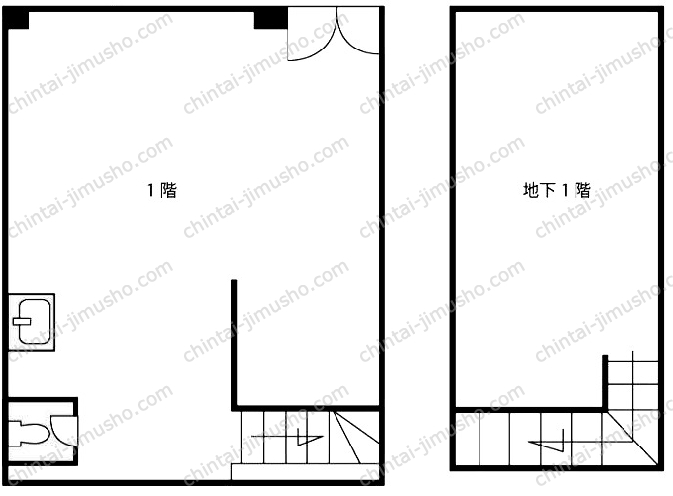 東横ビルの間取図