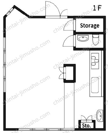 DC柏町ビルの間取図
