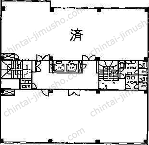 小浦第二ビルの間取図