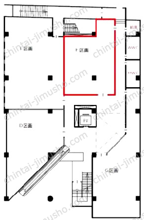 逸見ビルの間取図