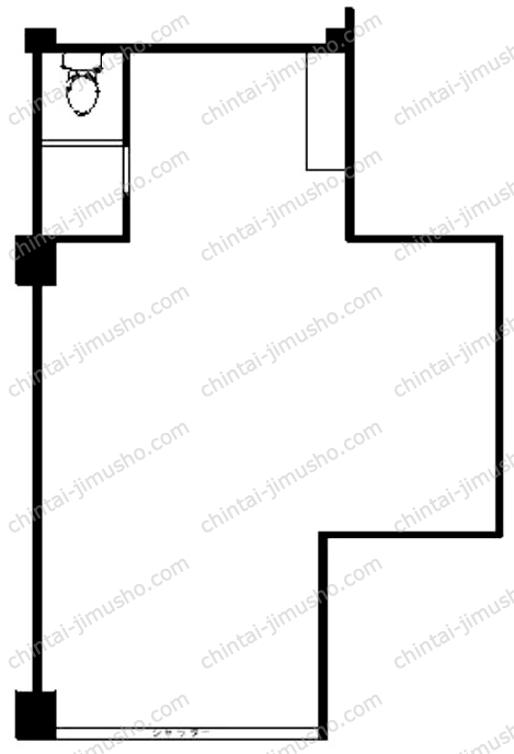 こがねビルの間取図