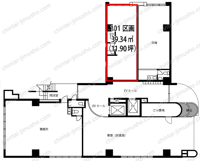 アルス市ヶ谷の間取図