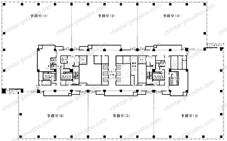横浜コネクトスクエアの間取図