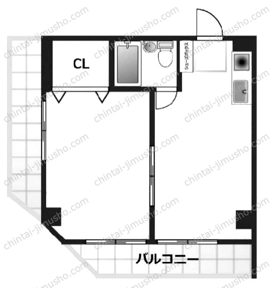 高畑ビルの間取図
