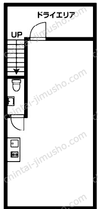 （仮称）西麻布1丁目貸店舗事務所の間取図