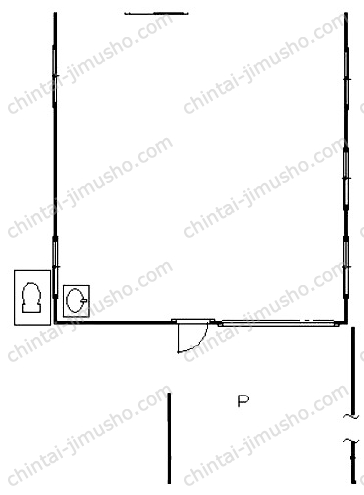 NN倉庫2306の間取図