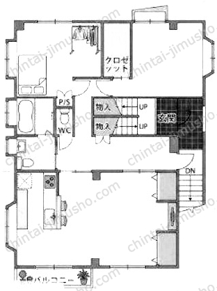小昏ビルの間取図