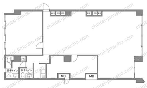 KNB HOUSE美原の間取図