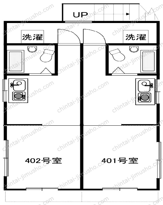 慶成ビルの間取図
