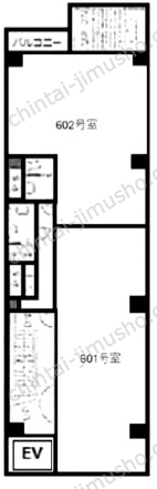 NCKビルの間取図