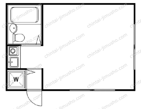 apartment A-RUの間取図