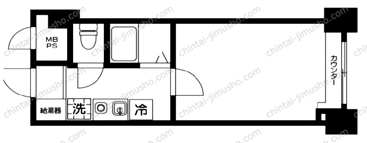 山王アーバンライフの間取図