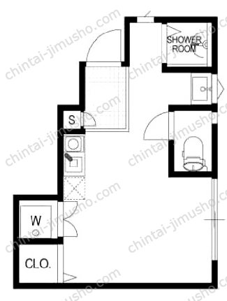 The Todoroki AJITO（ザ等々力アジト）の間取図