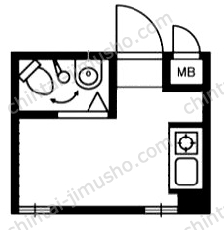 柳橋ビルの間取図