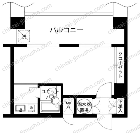 ダイアパレス飯田橋の間取図