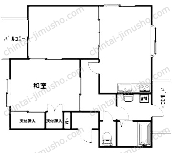 メゾンGPの間取図