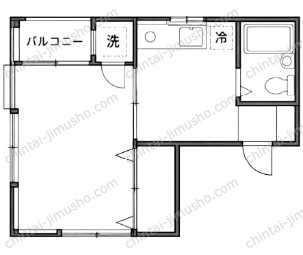 メゾンSKM三ノ輪の間取図