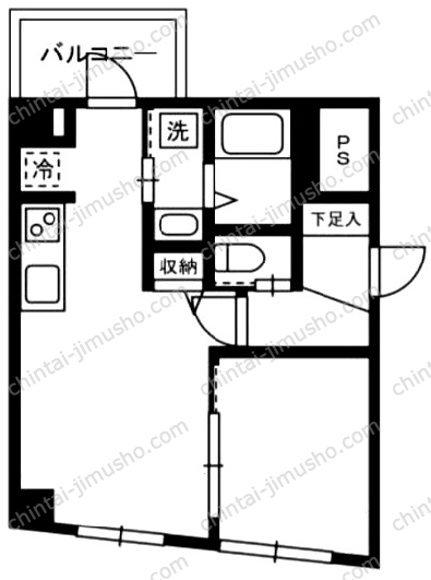 ストーク西麻布の間取図