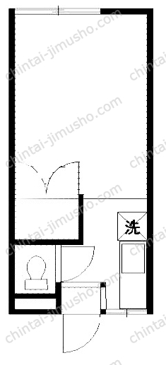 和光荘の間取図