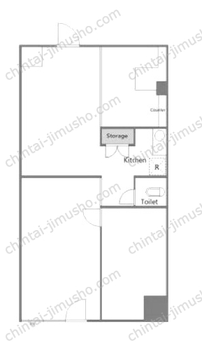 セントラルハイツの間取図
