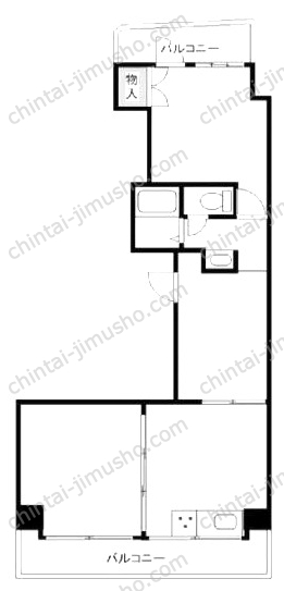 山口ビルの間取図