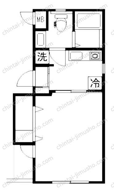 Mancy’s恵比寿の間取図