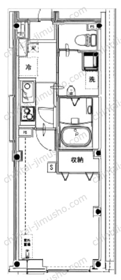 La Vita池袋要町の間取図