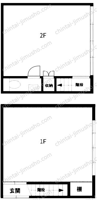 芝二丁目戸建の間取図