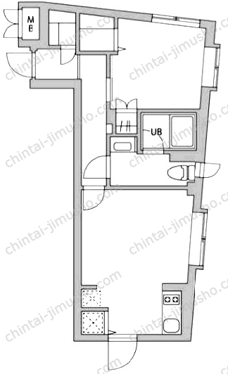 クーカイ・テラス 茗荷谷の間取図